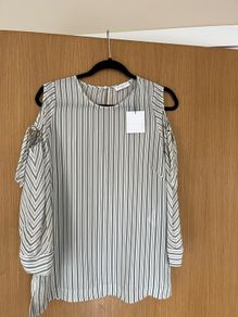 sandro blouse size 2 . Uk 10 . New
