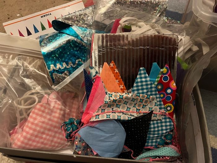 girls birthday party box