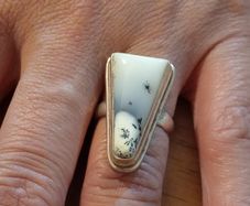 Sterling Silver Ring - Size N - Stamped for Silver (SL09)