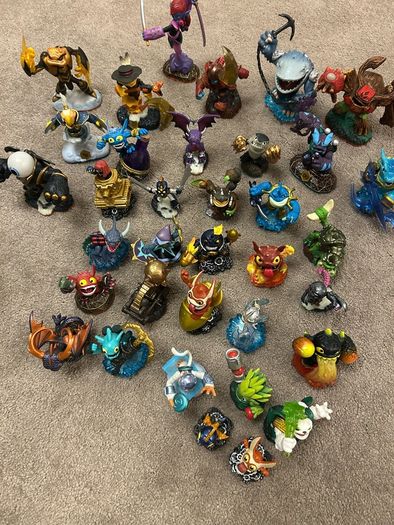 Collection of Skylanders
