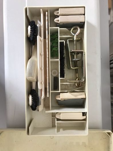 Knit machine and machine accessories