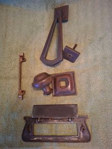 Antique door furniture
