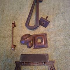 Antique door furniture