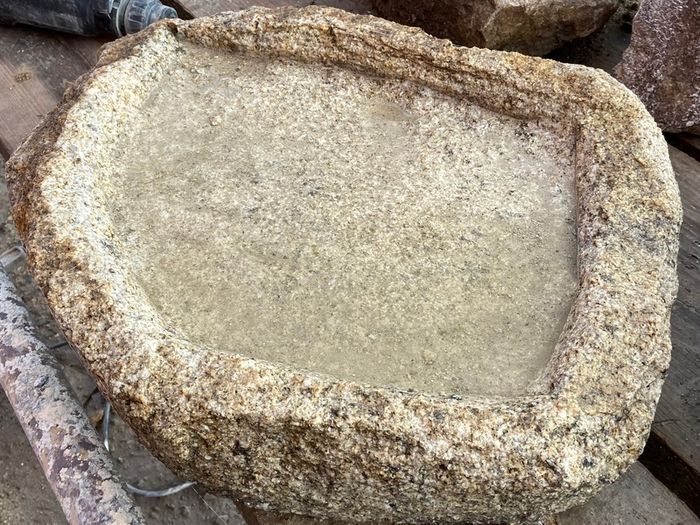 Granite birdbaths