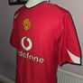 Manchester United 2004/06 Home Jersey - Medium size Image 2