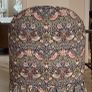 Armchair William Morris Strawberry Thief velvet Image 4
