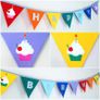 Beautiful Happy Birthday Bunting Image 3