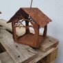 Corten steel hanging bird feeders Image 6