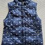 Joules Navy Blue Reversible Showerproof Gilet UK14 Image 3