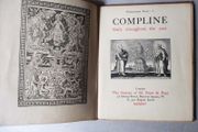 1915, Compline - Religious Book