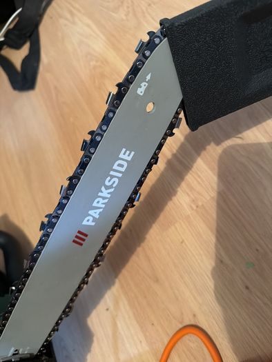 Electric parkside chainsaw as new 1600w