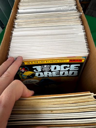 Indie Long Comic Box w 325 Comics for Sale