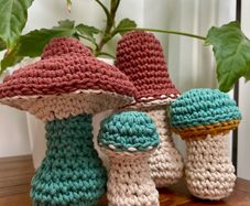 Autumn / Halloween MUSHROOM home decor