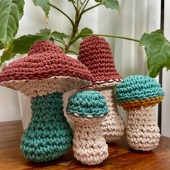 Autumn / Halloween MUSHROOM home decor
