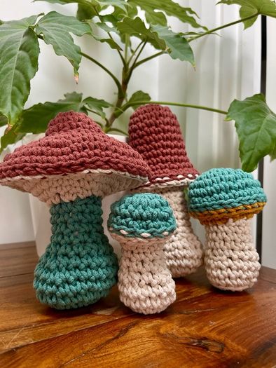 Autumn / Halloween MUSHROOM home decor