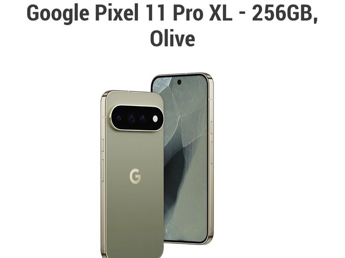 Google Pixel 11 Pro XL 256GB New