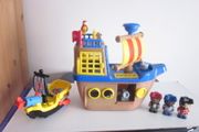 Chad Valley Pirate Ship with Lights /Sounds Playset