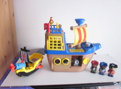 Chad Valley Pirate Ship with Lights /Sounds Playset