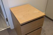IKEA Brown KULLEN Bedside Table