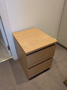 IKEA Brown KULLEN Bedside Table
