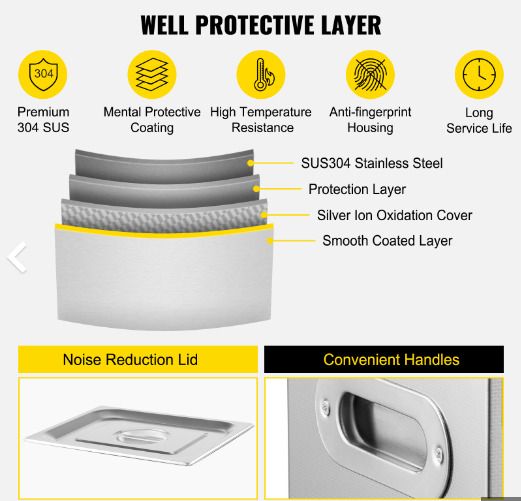 30 L Digital Ultrasonic Cleaner1400w Led Display Stainless Steel Jewelry