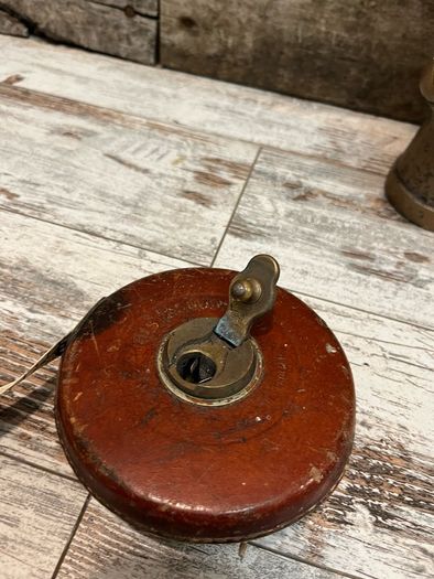 vintage Leather Tape Measure