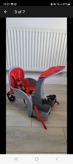 child's bike seat