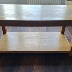 oak coffee table