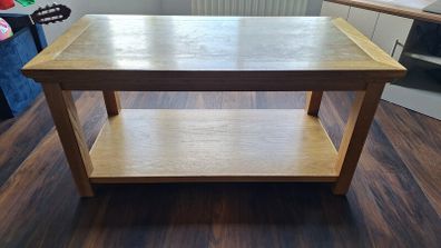 oak coffee table