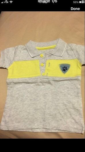Boys new teeshirt 3/6 mths