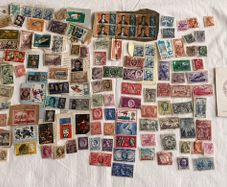 World stamp collection from 1933 onwards including a first day cover from The Vatican 1963