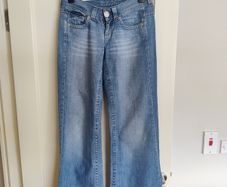 Vintage Y2K Topshop Mooch Low Rise Panel Bootcut Jeans