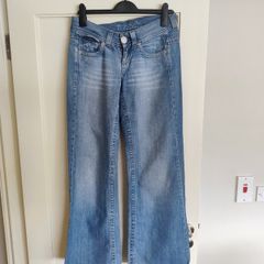 Vintage Y2K Topshop Mooch Low Rise Panel Bootcut Jeans