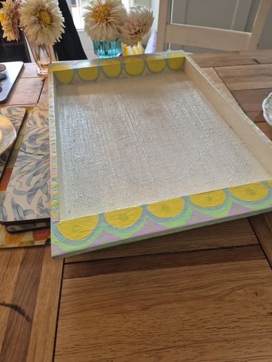 Hand Painted Tray