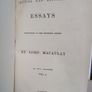 Critical and Historical Essays: Contributed to the Edinburgh Review by Lord Macaulay (2 Volume Set) (LP167) Image 2