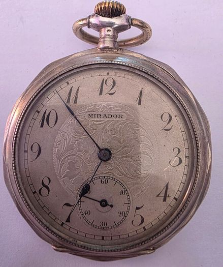 antique silver pocket watch