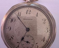 antique silver pocket watch