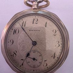 antique silver pocket watch