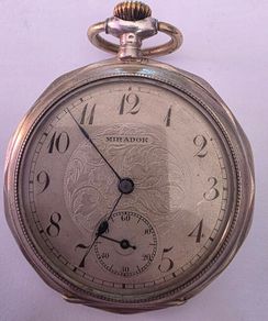 antique silver pocket watch