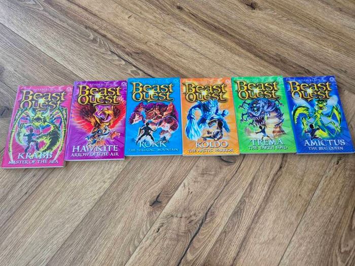 Beast Quest Books Series 1-6