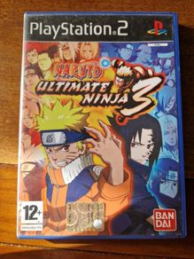 Naruto Ultimate Ninja 3 PlayStation2 Ps2 games Original