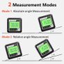 Digital Level Angle Gauge 360 LCD Electronic Protractor Mini Inclinometer Magnetic Base Bevel Protractor Tilt Measuring Tool Image 5