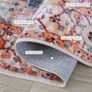 Rugs Living Room 90X150cm, Non Slip Large Area Rugs for Machine Washable, Vintage Style and Soft Low Pile Floor Carpet Image 2