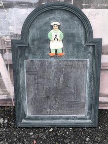 Vintage Wooden Kitchen Chef Menu Chalkboard