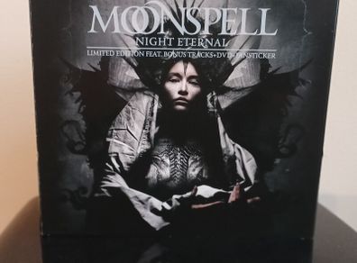 Moonspell Night Eternal CD + DVD  Limited Edition Album