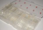 500 pcs Fake Nails - Clear Tips