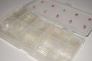 500 pcs Fake Nails - Clear Tips