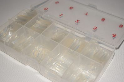 500 pcs Fake Nails - Clear Tips