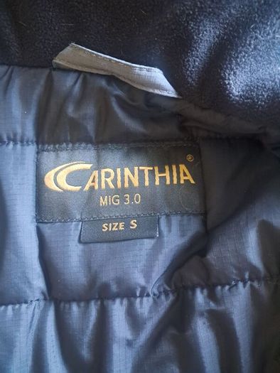 Carinthia Mig 3.0 jacket. Size small