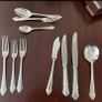 124 Piece (12 Place Settings) Newbridge Silverware EPNS Canteen of Cutlery (Dubarry collection) Image 2